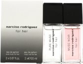 Narciso  For Her Pure Musc + Musc Noir Edp 2 X 20ml